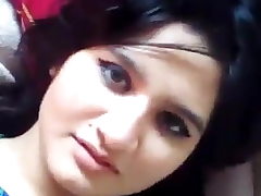 Ultra-cute Face Indian Dame Gang-Fuck Nailed In Boyfriend Room