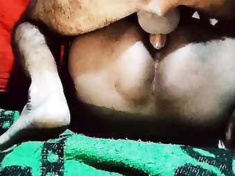 Step-sista with phat jugs gets pummeled hard and filled with molten mayo
