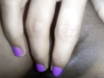 Step-step-sister's Indian twat gets fingerblasted and jerked to orgasm