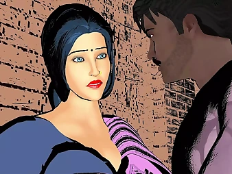 Desi housewife gets pummeled rock hard in the mansion being built, while her spouse's away