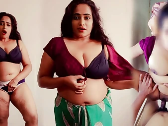 Desi aunty gets mischievous and screws her step-brother-in-law's hubby with a wand