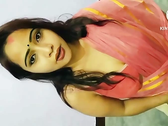 Part two: Red-hot Indian Aunty gets down and sloppy with Desi Kaamwali Bhabhi in rear end-fashion sixty 9 action