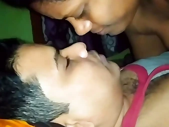 Gorgeous Indian Bhabhi Midnight Loud Bellowing gets her vagina nailed rock hard in steamy cowgirl act