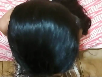 See insatiable office babes in Sri Lanka love desi Indian fuck-fest and caboose-slurping act