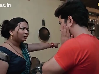 Watch Chachi Telugu Scene get her large baps and culo plunged with rock-hard weenies in homemade butt plowing porn