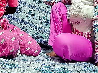 Step-mom and son get naughty in the room with a hot homemade twist