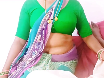 Desi mansion maid with Indian features chats filthy while pulverizing rock-hard and filthy with her manager.
