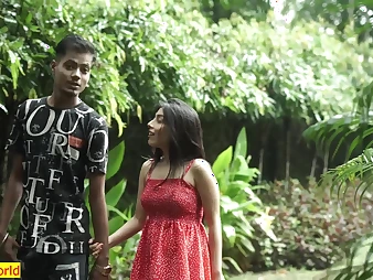 Desi barely legal-yr-older Indian duo investigates Jungle for the first-ever time! Hindi Hookup bang-out with hung fellows