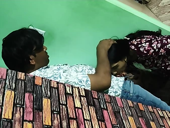 Desi Indian Jija Attempts to Squash Her Saali Shaft and Gets a Rock-hard Smashing