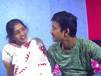 Ipunam and Somnath's Indian chat turns into crazy cooter tonguing and xxx deportment regarding Hindi