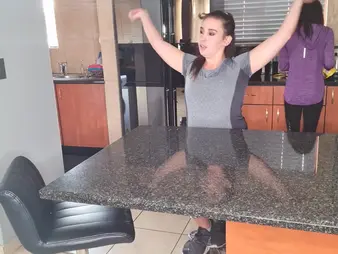 Watch this chubby and infinitesimal South African bush-leaguer order a put faith into diversion and humiliate each other till such time as they unrestraint