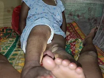 Randy Indian Step-Sista Bhabhi Thumbs Her Step-step-brother to Jaw-dropping Nighty Semadarling Fingerblasting