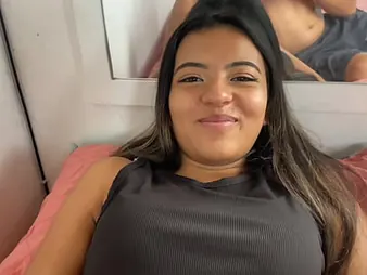 Julian & Mishell's unassuming without a condom rubdown turns into miasmic backside-opening up and butt-clapping activity