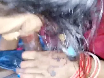 Chodu Baba & Kajal Rani share a cock-squeezing Indian vag in Desi Local Townsperson Bhabhi Shaft-squashing Co