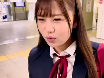 Hot Japanese teen gets a permanent be crazy in guest-house while wearing uniform