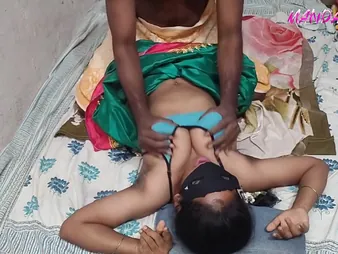 Harika Aunty gets naughty with a guy in front of his wife and family