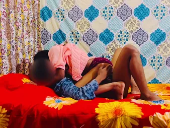 Hot Indian teen caught in get under one's act, banged hard by her boyfriend's collaborate at his palace