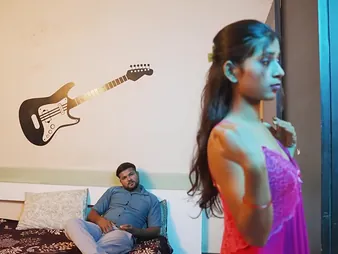 Mydesi.net: Indian Cherry marrid's first time: Bounce with beau plus get pounded hard!